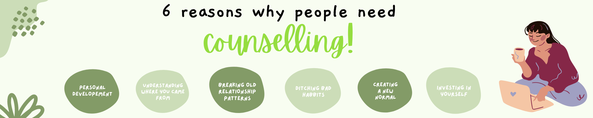 6 reasons why people need counselling!